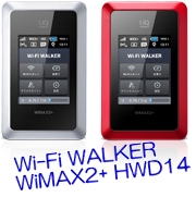 Wi-Fi WALKER WiMAX2+ HWD14